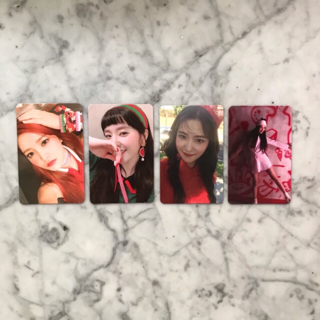 Red Velvet Photocard