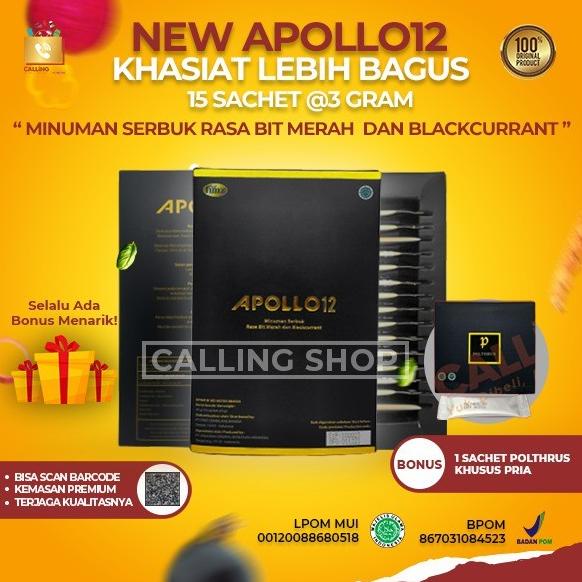 READY STOCK APOLLO12 Cordy-G Obat Stamina APOLLO-12 CordyCeps Herbal Stamina Asli