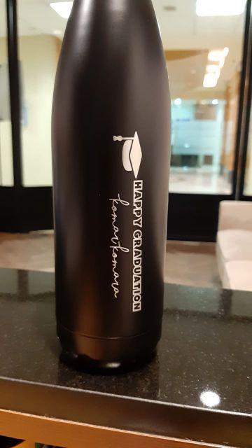 Custom Tumbler Termos Bowling B88 Murah Sovenir/promosi Laser Grafir