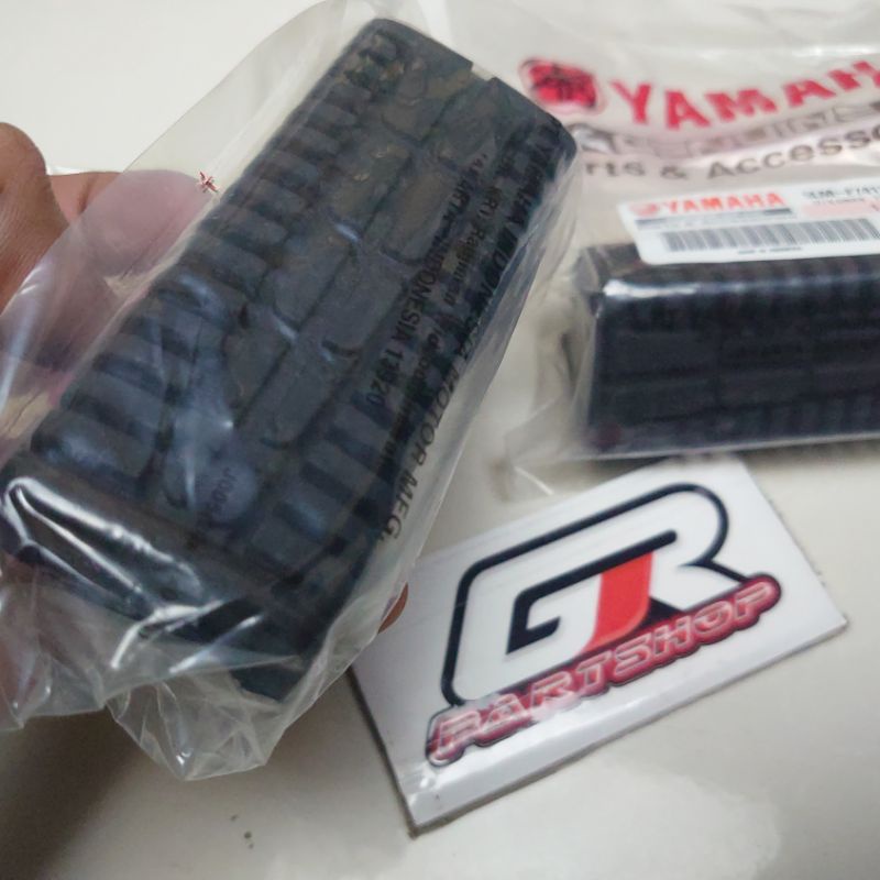 karet footstep depan set f1zr rx king vega jupiter crypton ori ygp origin yamaha fizr fiz f1z r step butstep footrest