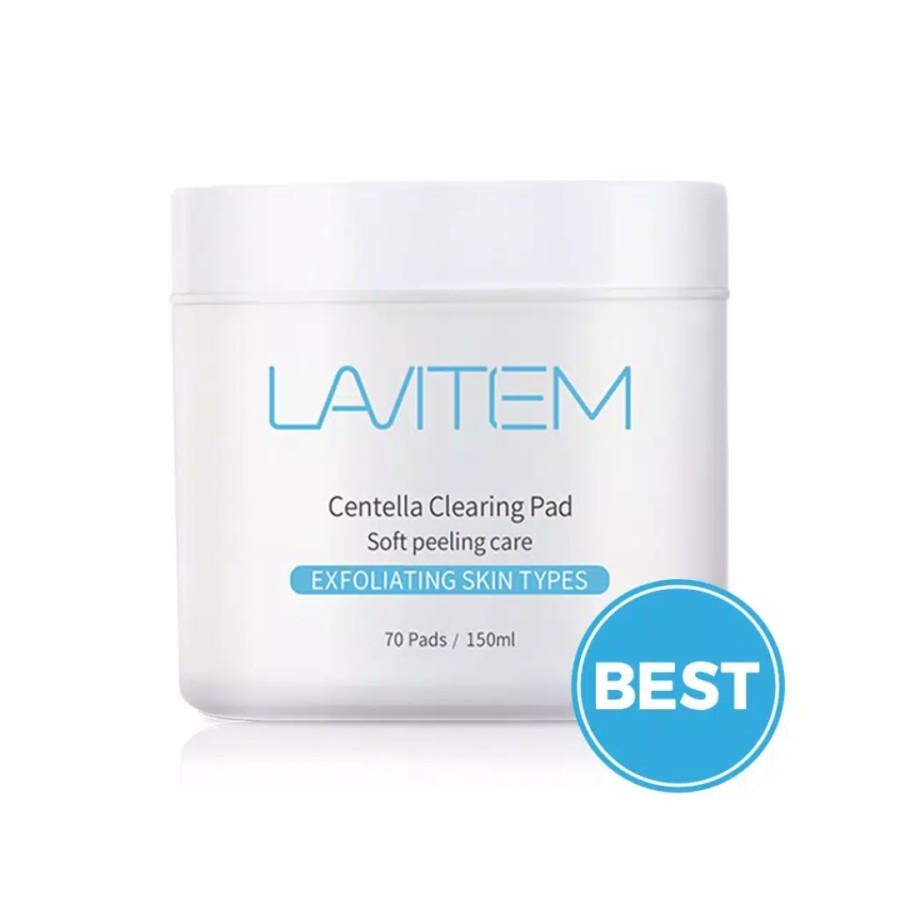 LAVITEM CENTELLA CLEARING PAD  TONER & PEELING ISI 70 PADS