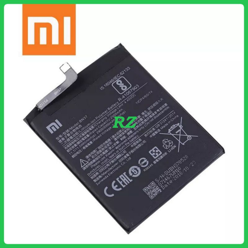 Batre Redmi 6 Redmi 6A Redmi 6Pro Redmi BN37 Ori 100%A Np