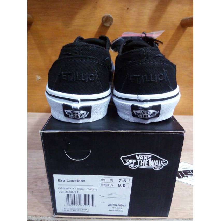 vans metallica original