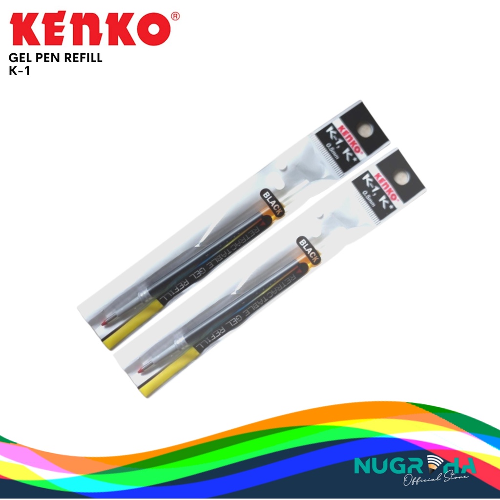 

ISI REFILL BALLPOINT / PULPEN / PENA KENKO K-1 HITAM