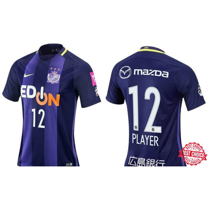 Jersey Bola / BAJU BOLA Sanfrecce Hiroshima HOME New - Grade Ori