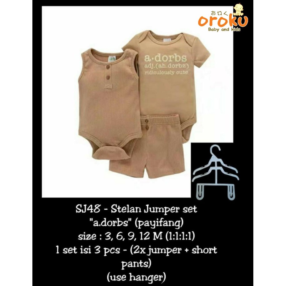 PAYIFANG JUMPER SETELAN BAYI / JUMPER BAYI