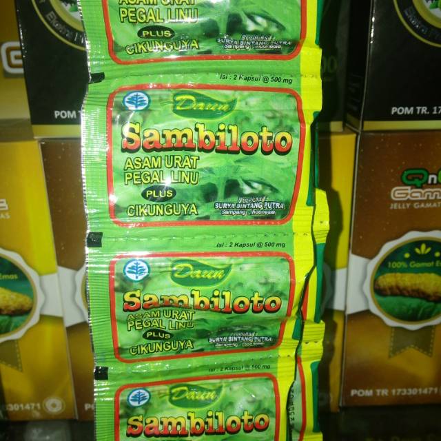 

KAPSUL SAMBILOTO PER RENCENG ISI 12 SACHET @ 2 KPSL PER SACHET TITTAL 24 KAPSUL PER RENCENG