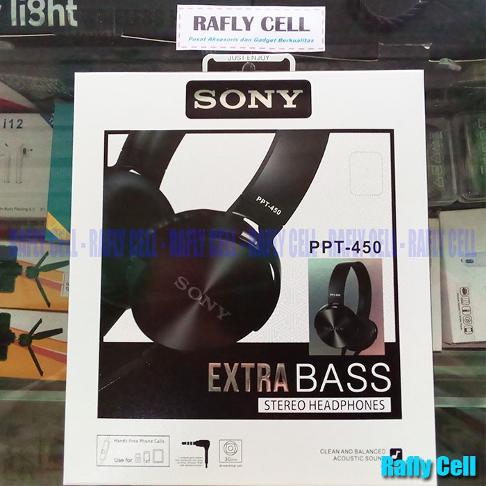 Headphone PPT-450 Gaming Untuk HP Android Samsung Vivo Oppo Xiaomi Realme Poco Headset Hedset