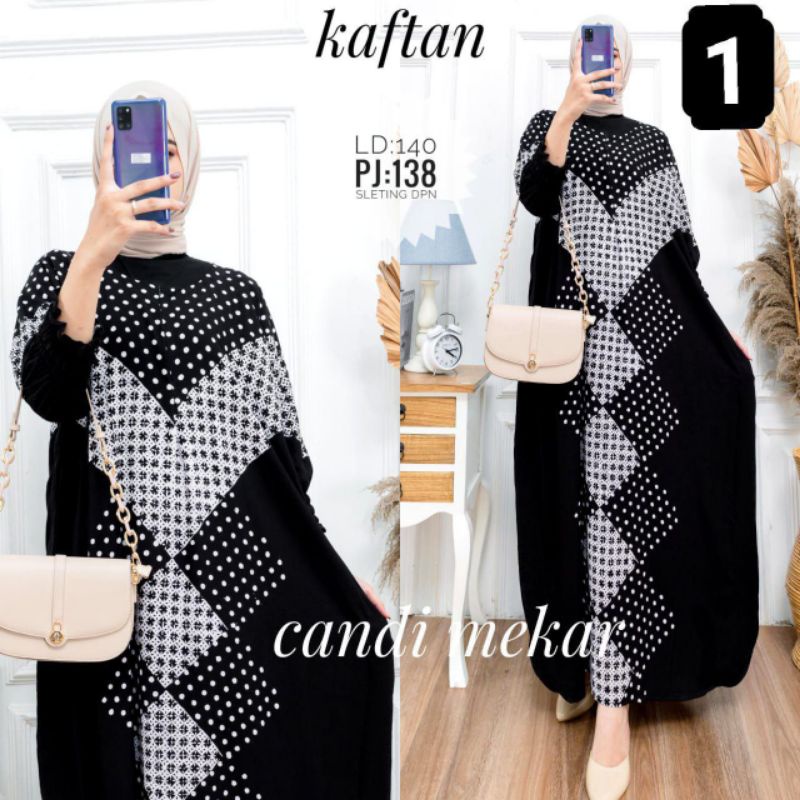 Kaftan candi mekar