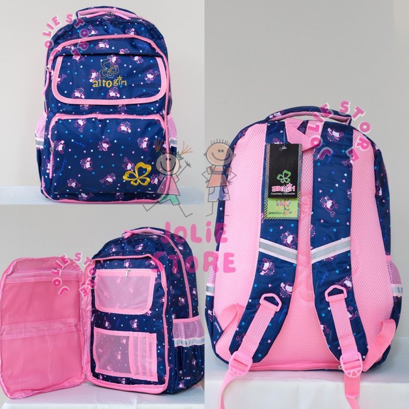 Tas ransel alto tas ransel anak sekolah perempuan SD ,SMP Original-6