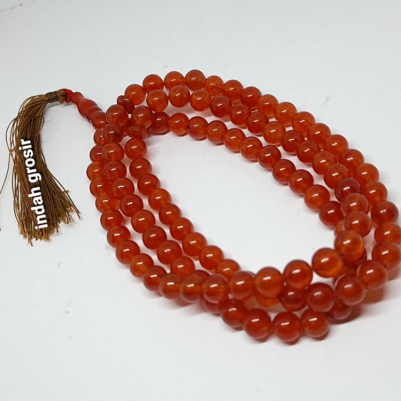 Tasbih Batu Garnet 8mm 99butir