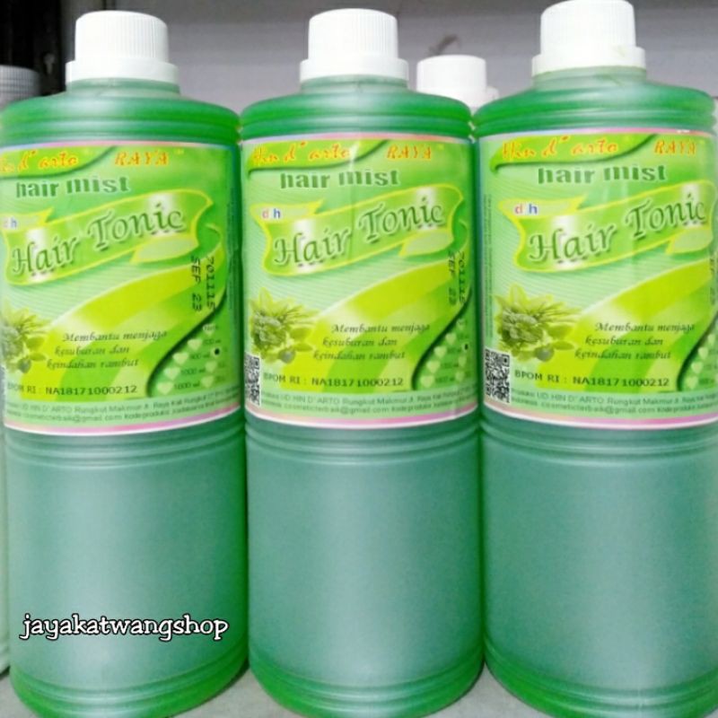 HINDARTO Hair Tonic Menthol 1 L / 1000 ML