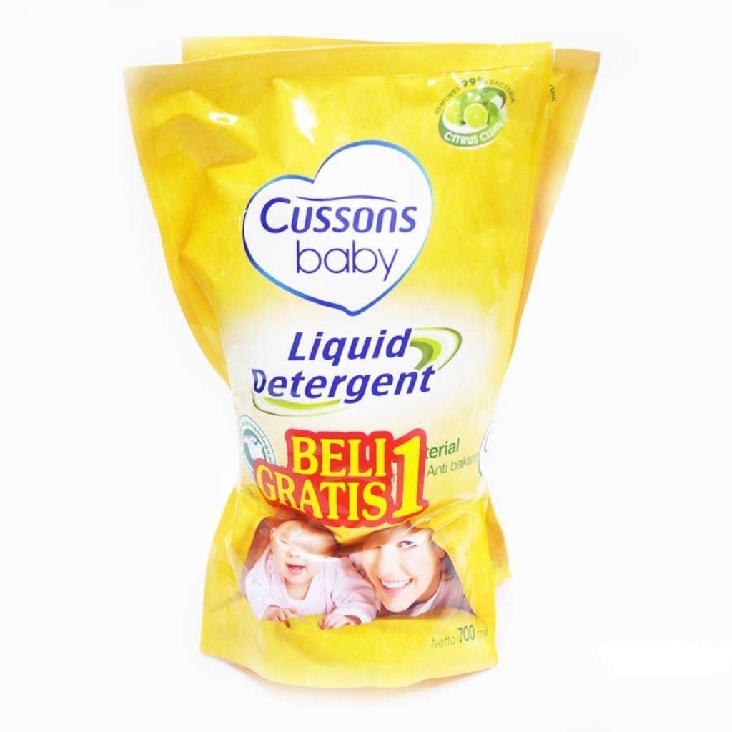 [PROMO] Cussons Baby Liquid Detergent 700ml Buy 1 Get 1