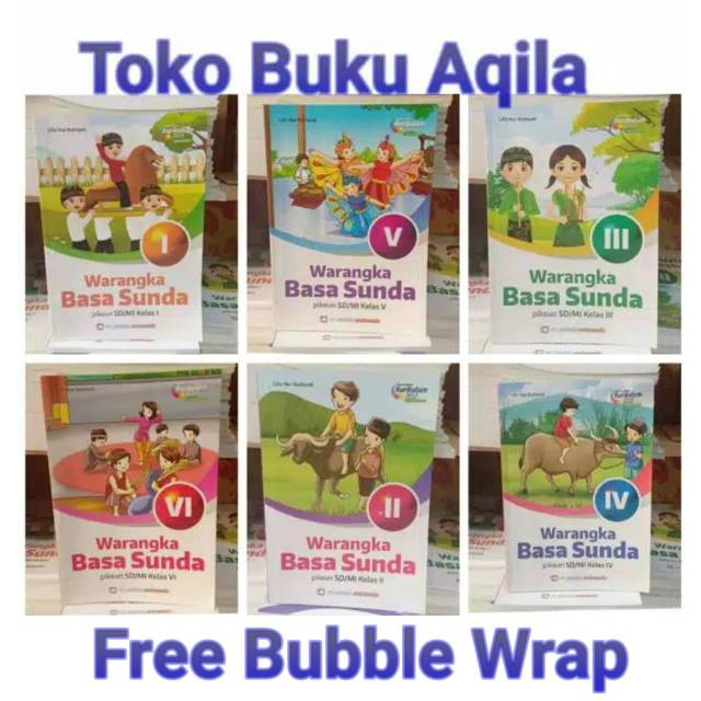 Jual Buku Warangka Basa Sunda Kelas 1 2 3 4 5 6 SD K13 Pustaka ...