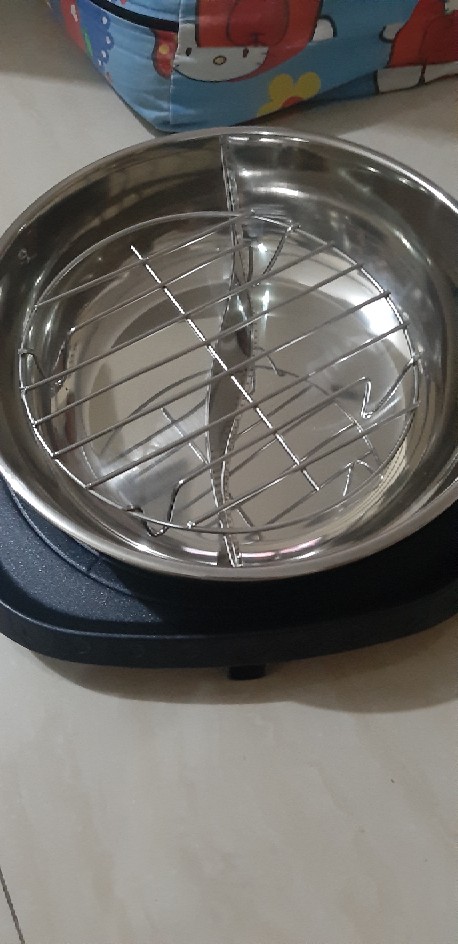 [ Lk016 ] Panci Shabu 2 Sekat / Panci Suki Steamboat Hot Pot Stainless