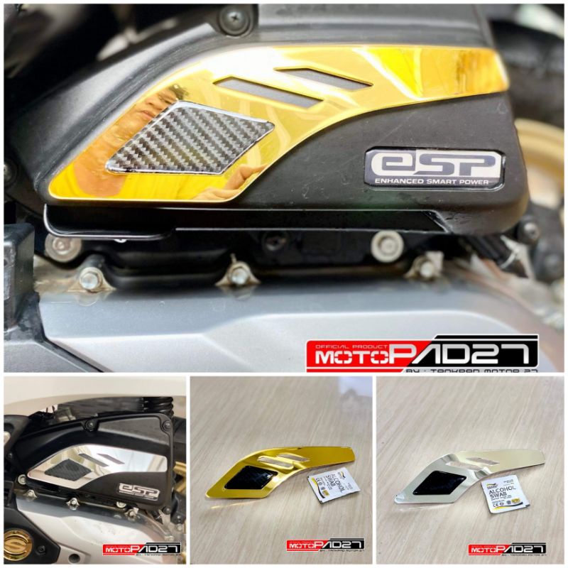 Motopad27 Garnish New Scoopy Cover Laci Kiri Honda New Scoopy 2021 2022 2023