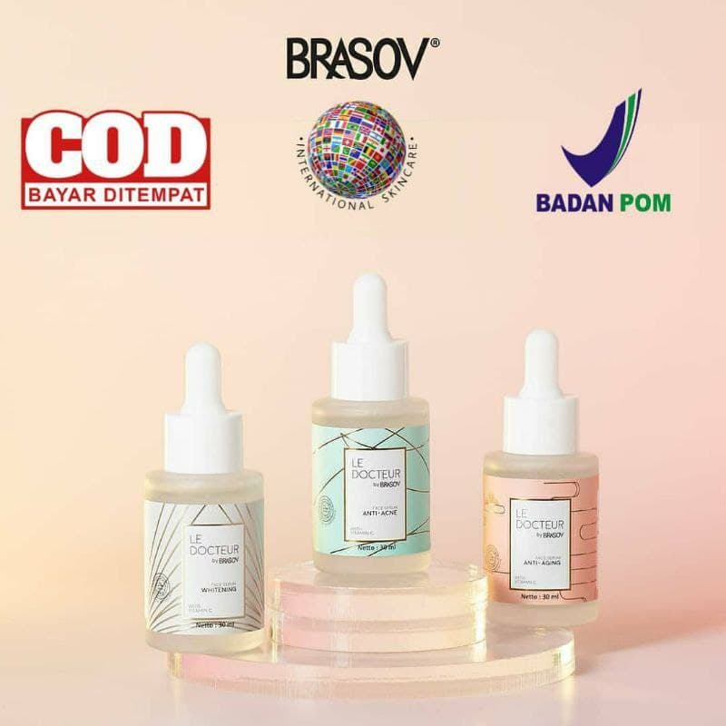 BRASOV Face Serum Le Docteur With Vitamin C BPOM &amp; Halal