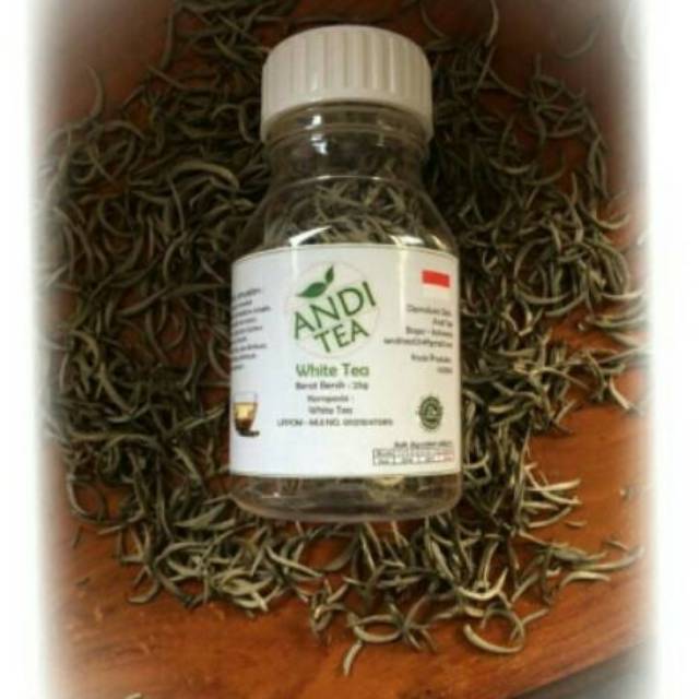 

White Tea Teh Putih 25g Andi Tea / original