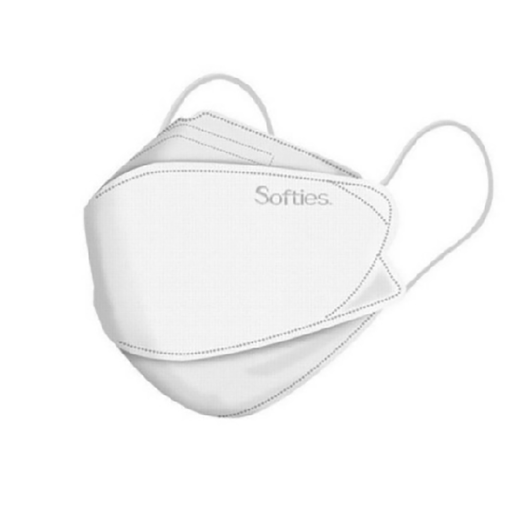 Bisa COD Masker Softies 3D Surgical Mask 4-Ply Earloop isi 5 Sheet