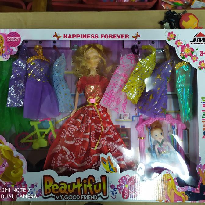Hot Produk Mainan Barbie Set Lengkap Dengan Gaun Berkualitas