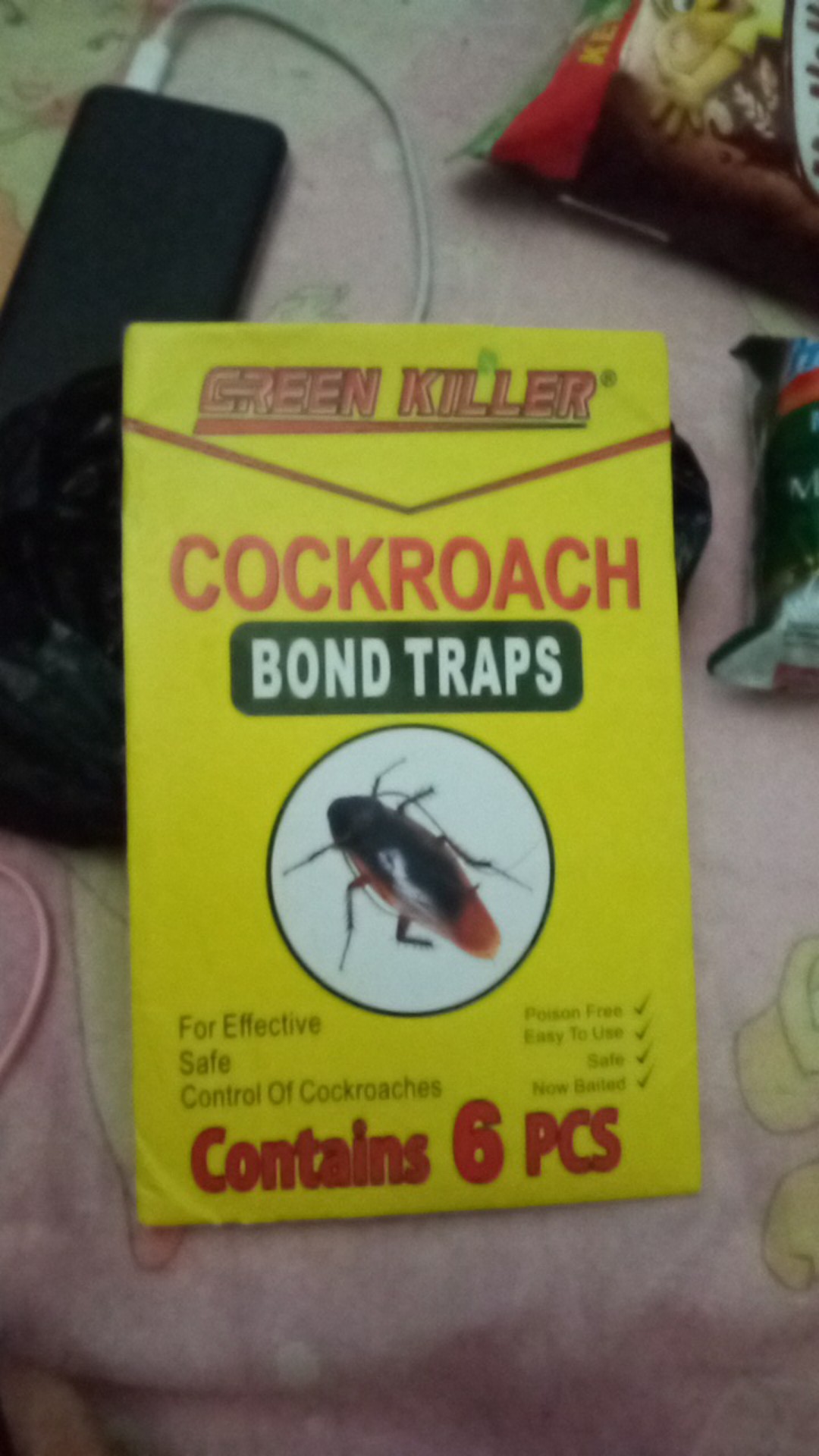 Lem Papan Jebakan Perangkap Cecak Kecoa Mirip Cap Gajah Fe7