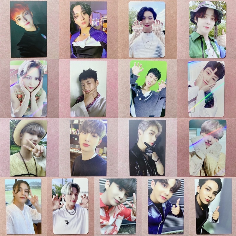 Ateez - Zero : Fever Part 3 - Hongjoong Yunho San Mingi Wooyoung Jongho Official Photocard