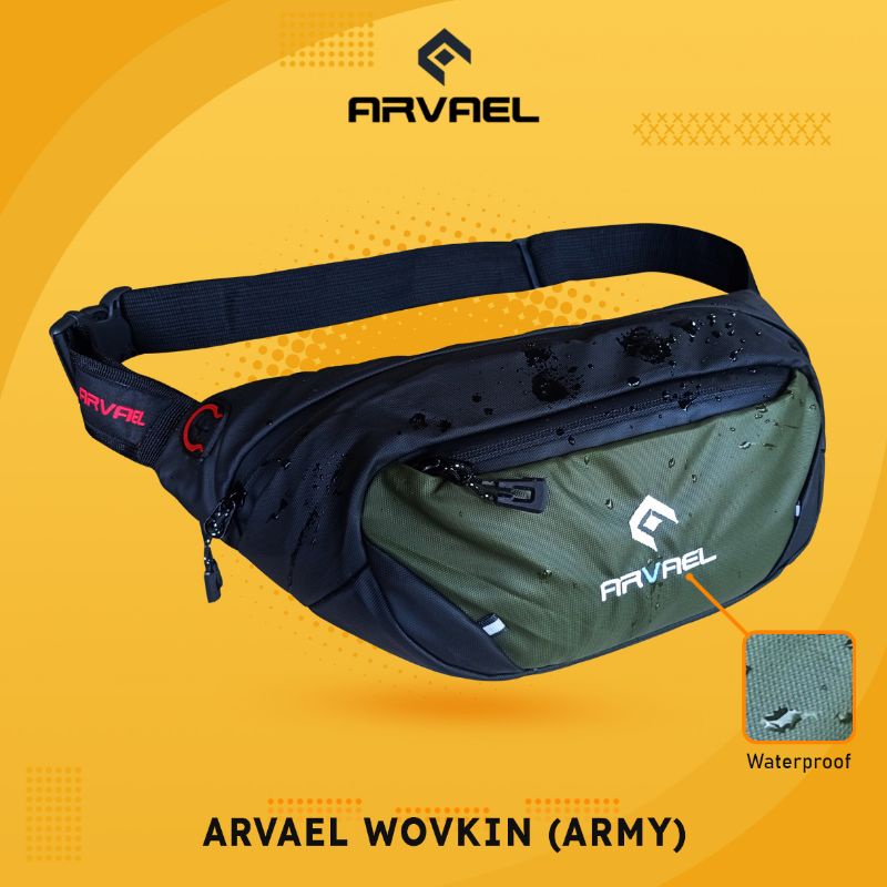 Tas Waistbag Distro Waterproof Oval Wovken Arvael