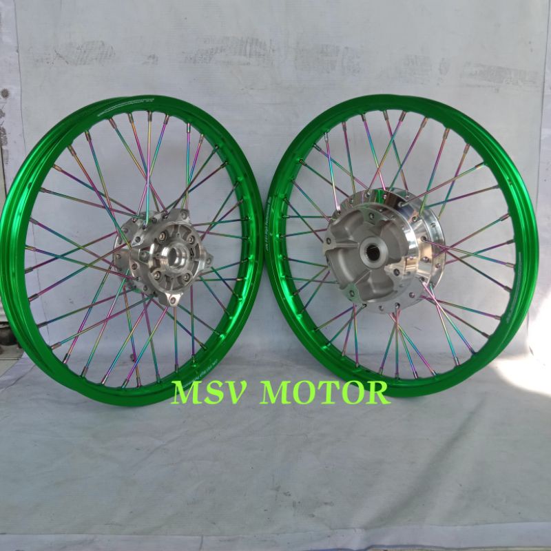VELG PCX 150 & 160 RING 17/140/140 WARNA HIJAU