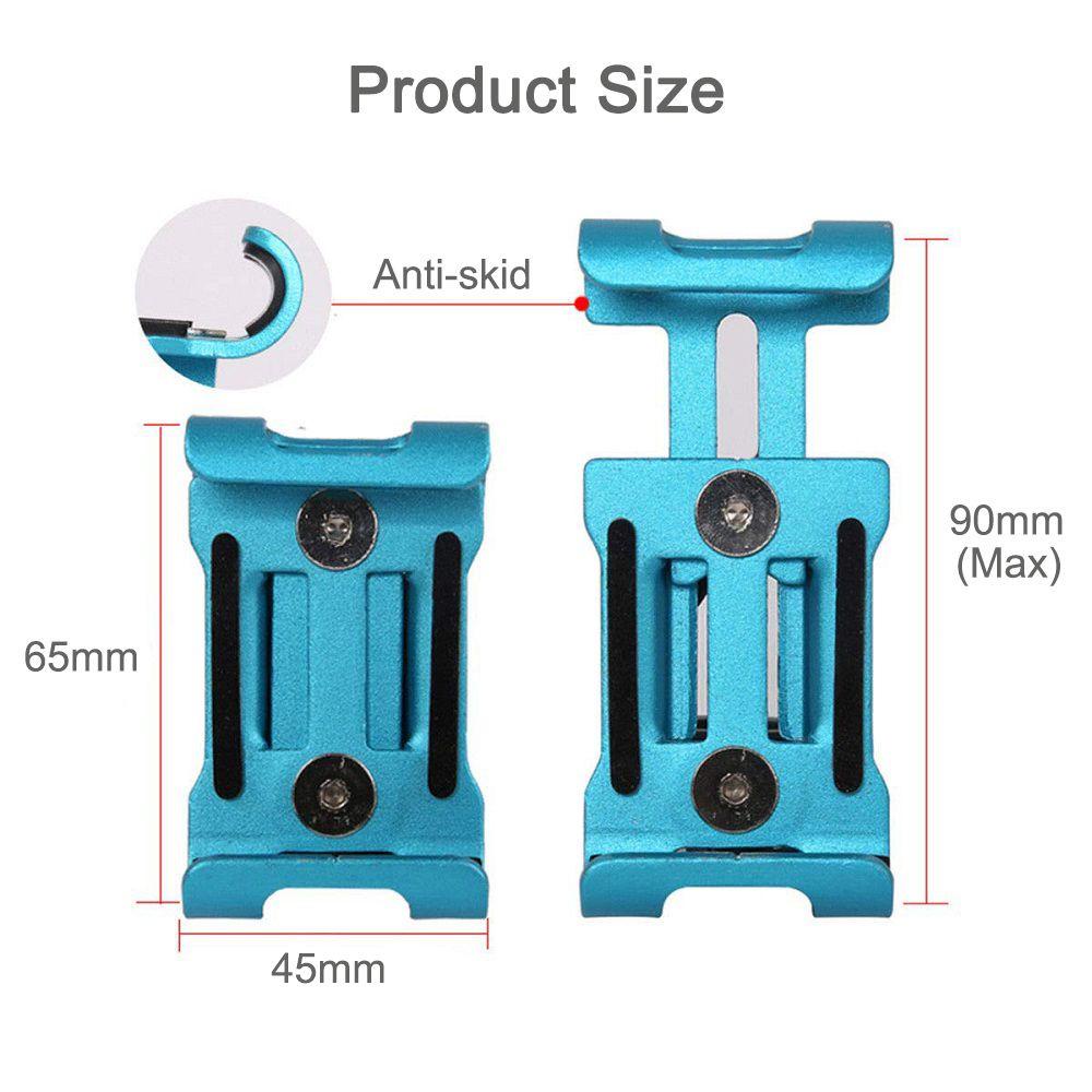 Lanfy Braket Ponsel Sepeda Motor Shockproof Phone Stand Adjustable Klip Braket Navigasi Klip GPS Aksesoris Bersepeda Anti-slip Bracket