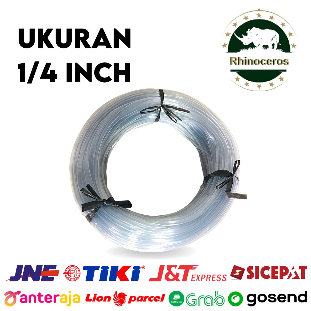 Selang Timbang Waterpas 1/4 Inch 0.5mm 100 Meter Selang Ukur Elastis