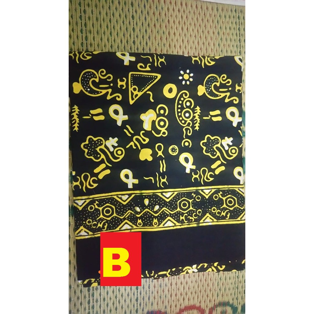 KAIN BATIK MATEMATIKA HARGA MURAH - B