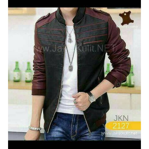 JAKET PRIA Trend Line ADIDAS Laki Laki Cowok Abu H fashion V9G1 jaket kulit sintetis/jaket sem