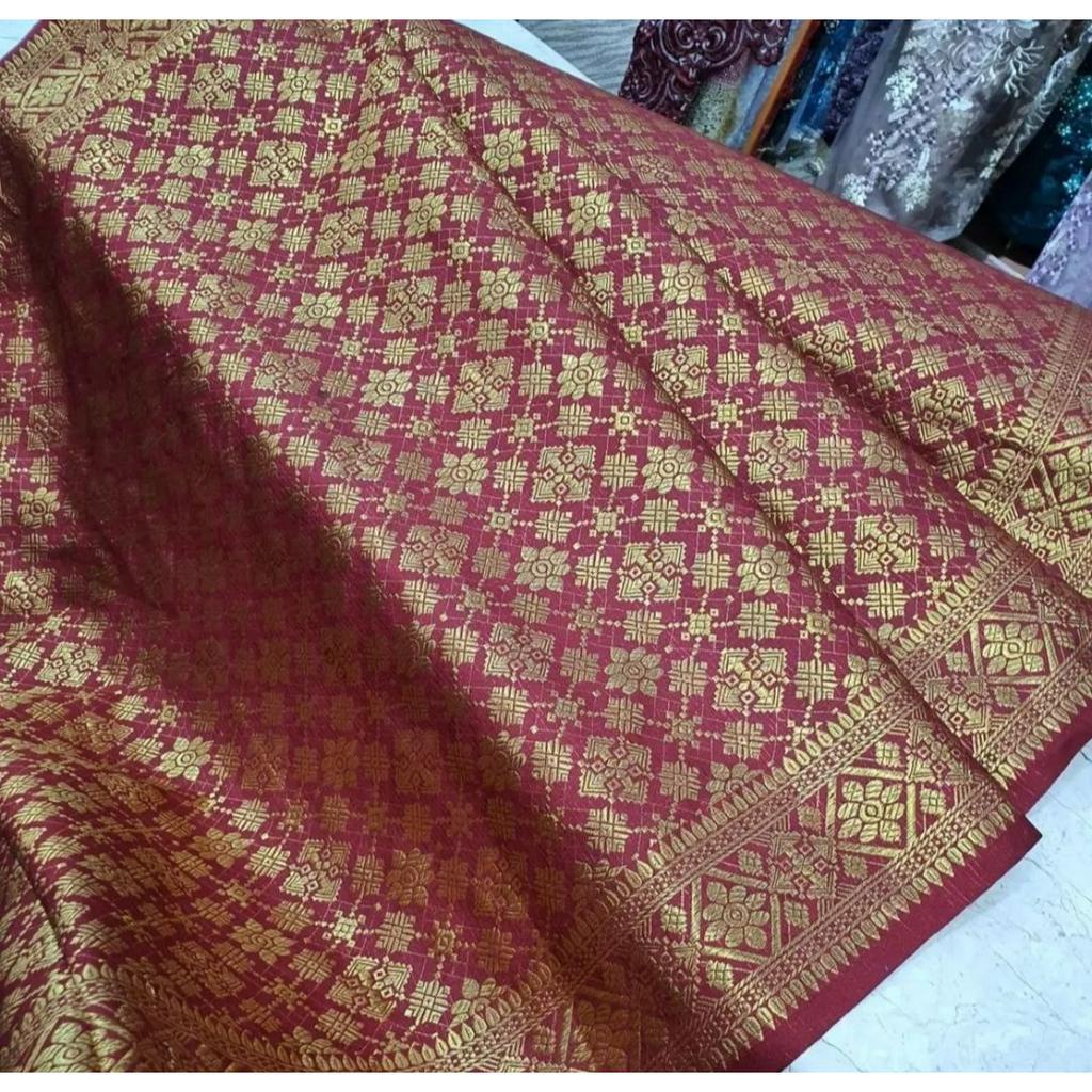 Kain Songket Palembang || Songlet Mtrn || Songket Tenun Batik || Kain Songket Tradisional Modern