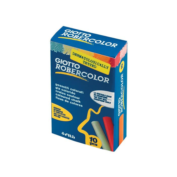 

Tinta Pilot - Label Cetak Harga - Pita Label Printer Casio Giotto Robercolor 10 Pcs Colored Chalk
