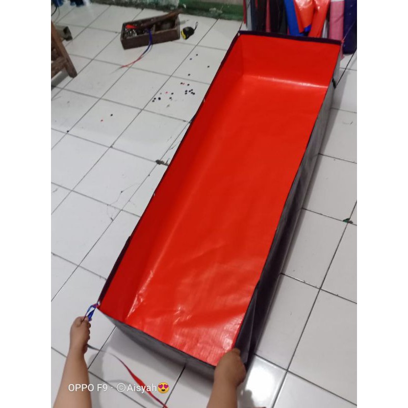 TERPAL KOLAM IKAN 120x40x40 A5 KOREA