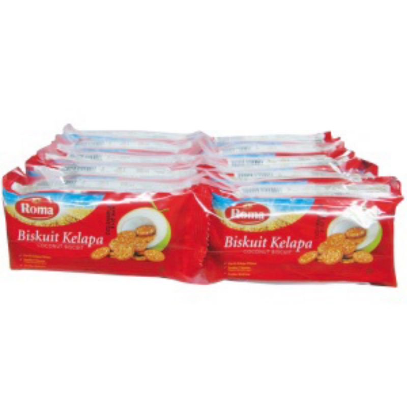 

Roma Biskuit Kelapa (10 pcs X 27 gram)