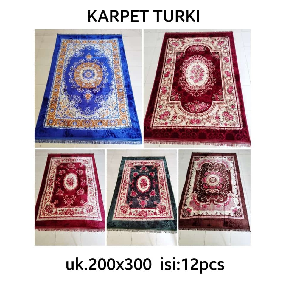 kerpet turki original / karpet turki / karpet turki lembut/ karpet turkey tebal
