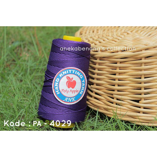 Benang Rajut Poly Apel / Apple Yarn - 4029 (Ungu Tua)