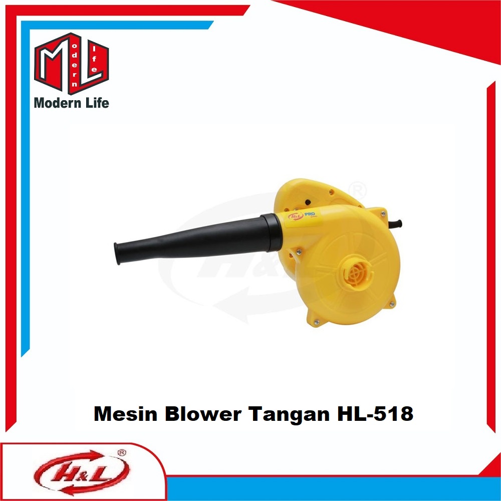 HL Pro 518 Hand Blower Alat Tiup Hisap Elektrik HL-518