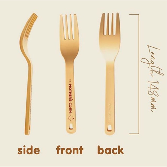 Mother's corn cutie fork set