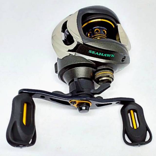 Reel Pancing Bait Casting BC Seahawk Surge 103L 6BB Rel Ril Kerekan Gulungan Senar Mancing Kasting