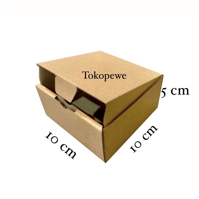 

Termurah Kardus diecut uk10x10x5 polos packaging baru kardus 10X10X5 box kotak kotak kue brownies cookies souvenir karton coklat box hijab packaging hampers murah