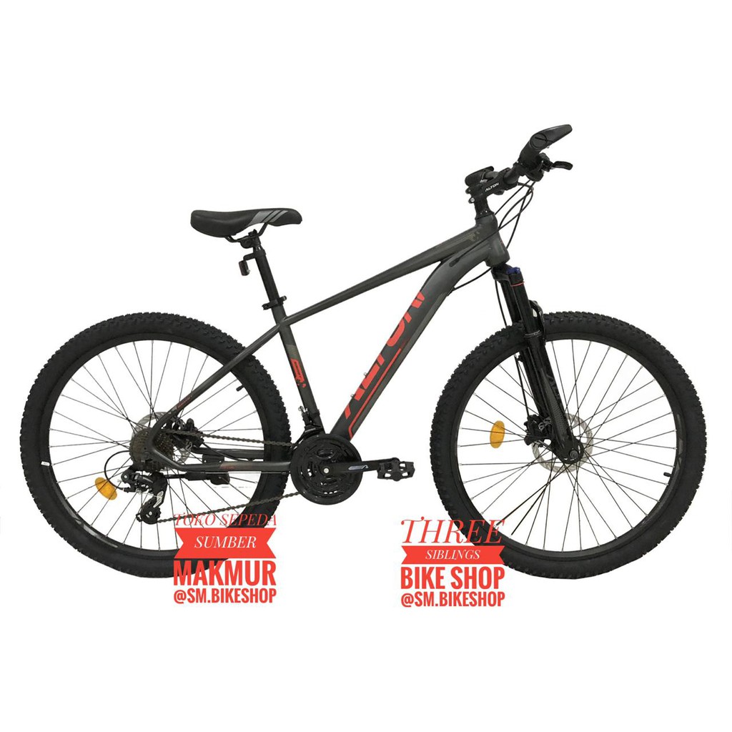MTB ALTON MOUNTAIN BIKE BEAST 2.0 27,5 INCH BLACK RED BEST SELLER