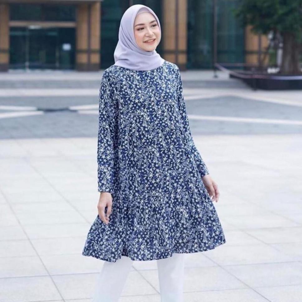 Baru CS - Long Tunik Maitara Devina / Atasan Wanita Muslim