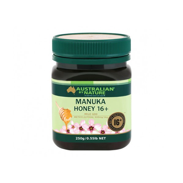 

Manuka Honey AUSTRALIAN BY NATURE Bio-Active 16+MGO 600 250gr