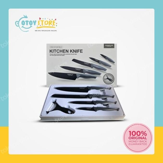 

PROMO Lock n lock Knife Set 5 Pcs Black Pastel / Pisau Set Original MURAH