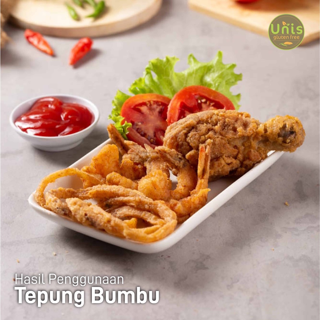 UNIS Gluten Free Tepung Bumbu 500 gr Halal