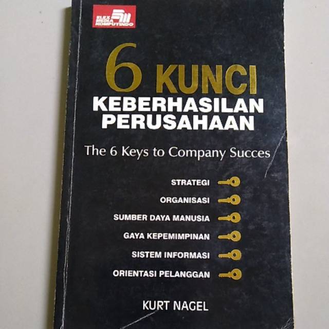 

Buku 6 Kunci Keberhasilan Perusahaan