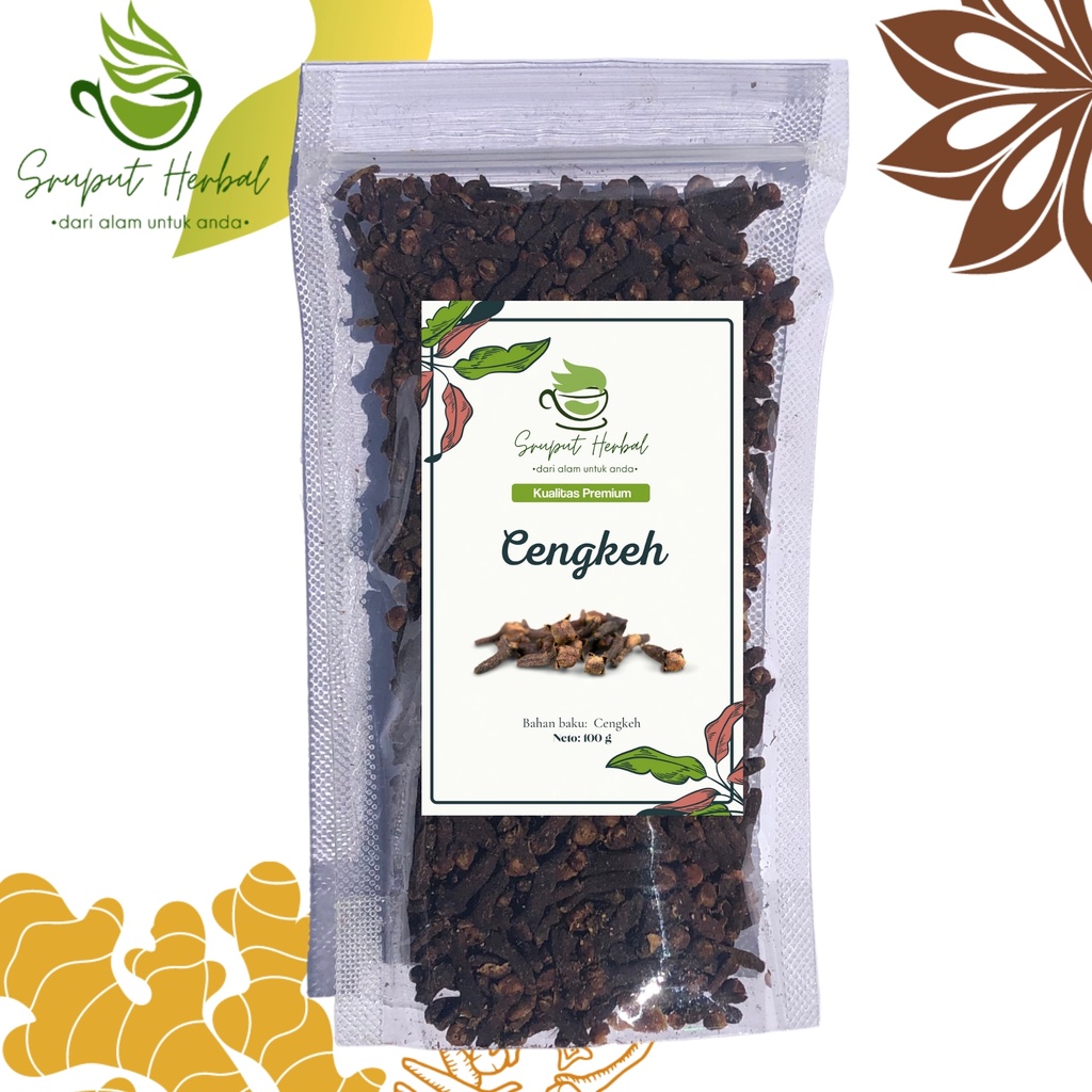 100gr Cengkeh / Cloves / Rempah Kualitas Premium Sruput Herbal [COD]