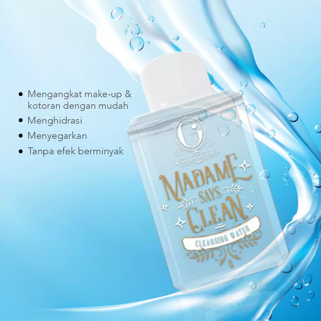 MADAME GIE CLEANSING WATER 80ML